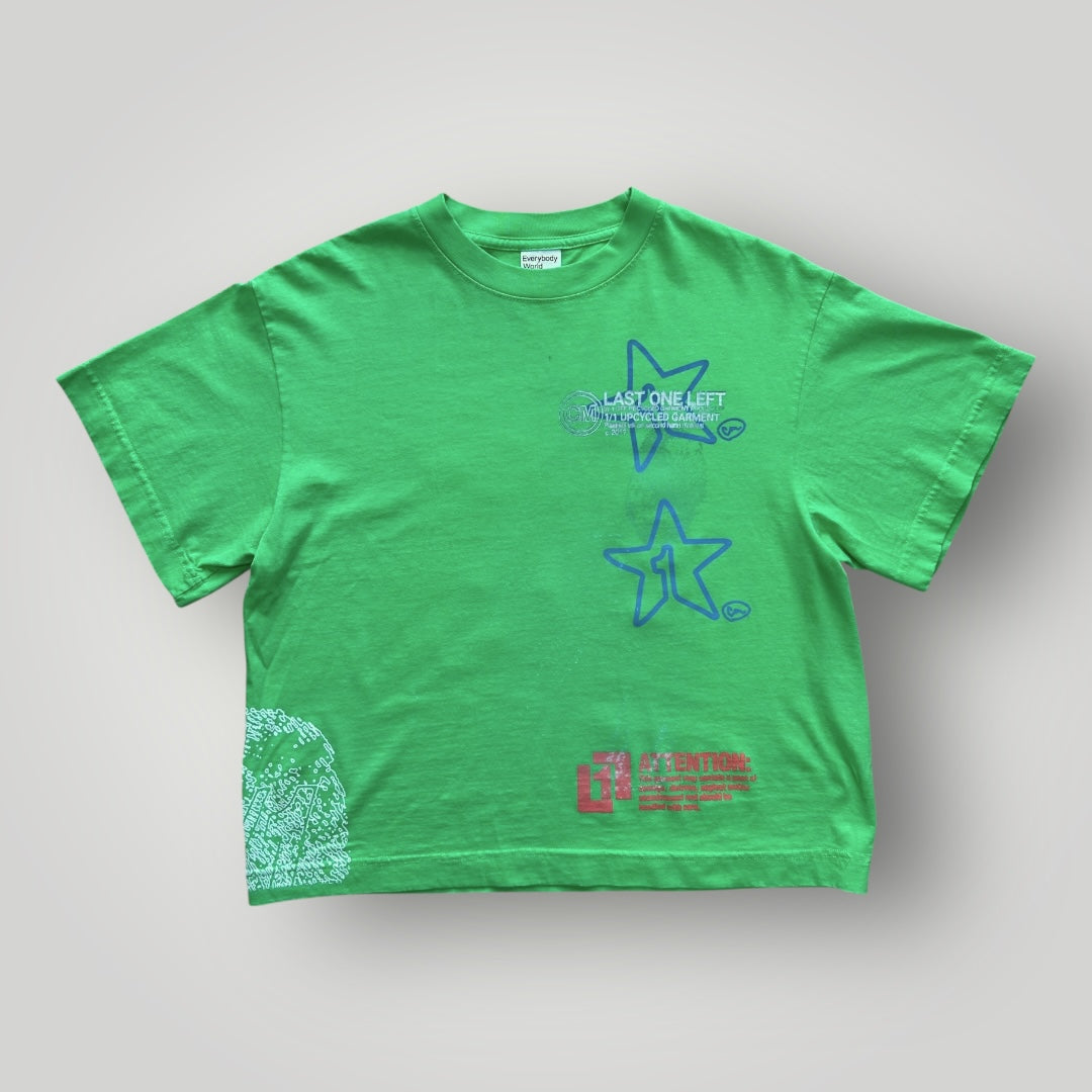 Green boxier tee (Boxy S)