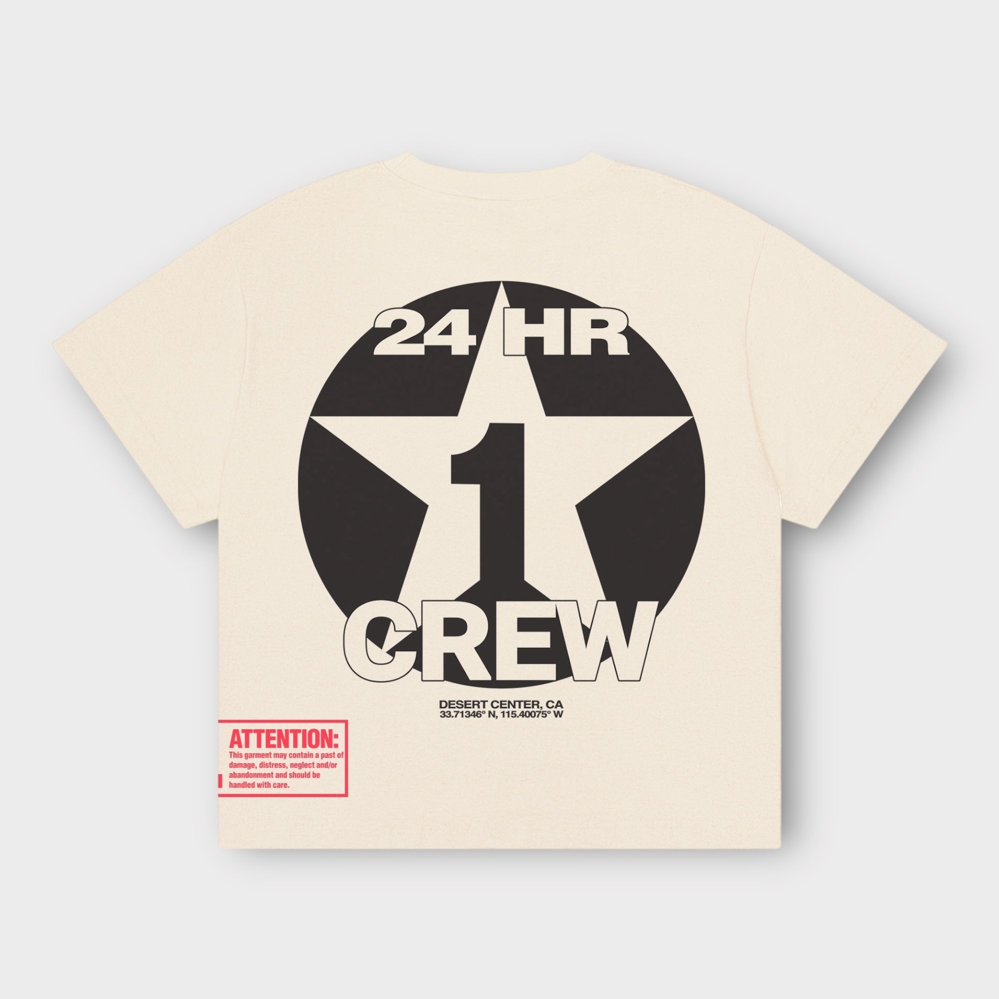 24 HR CREW - Boxy Fit
