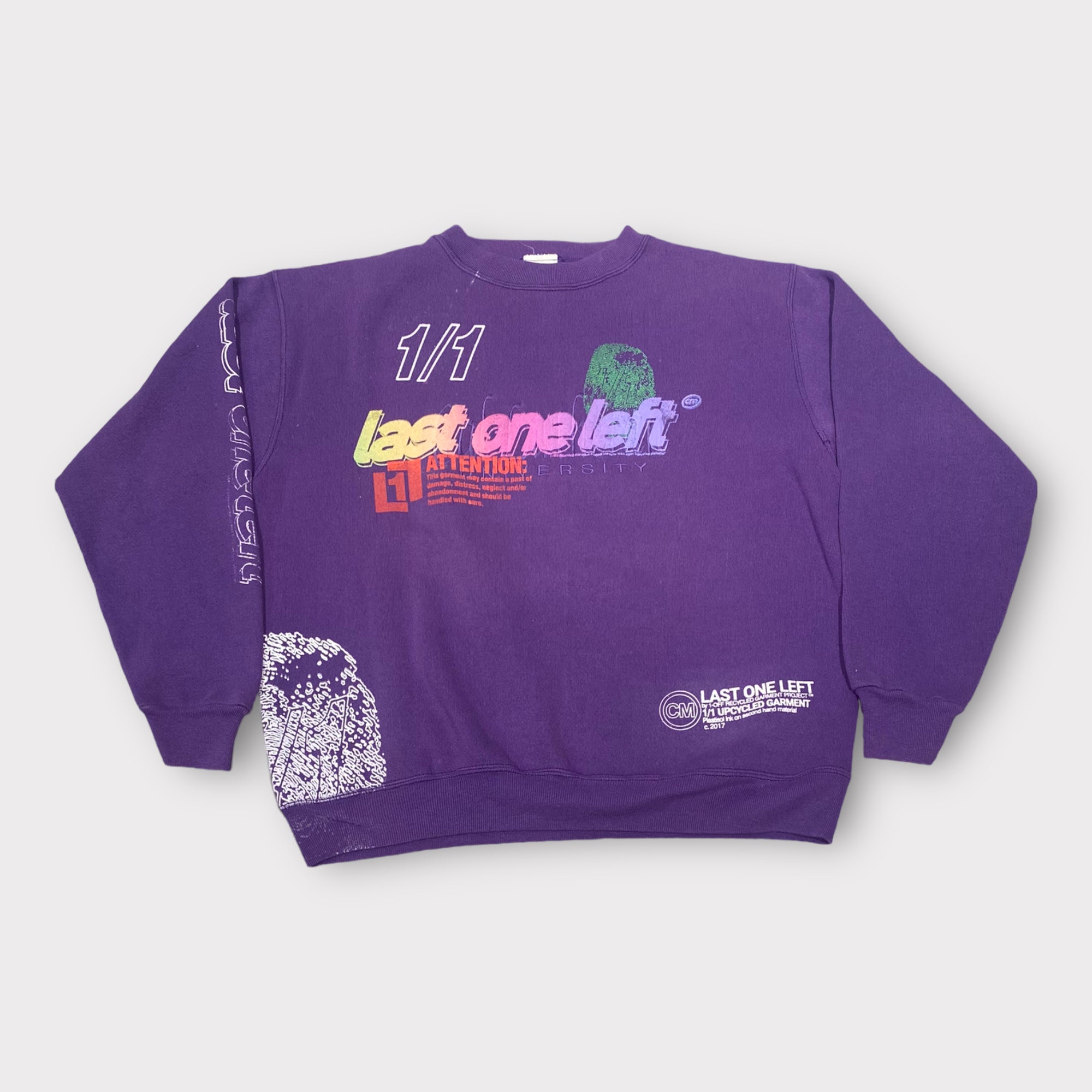 Purple crewneck - Medium