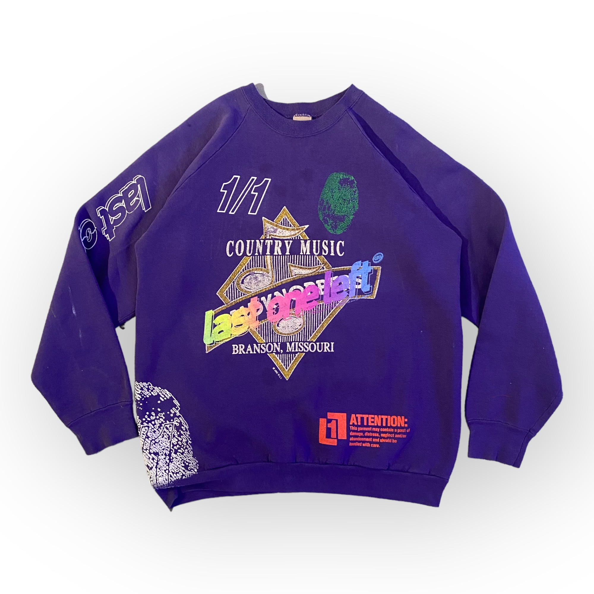 Country music crewneck - Large