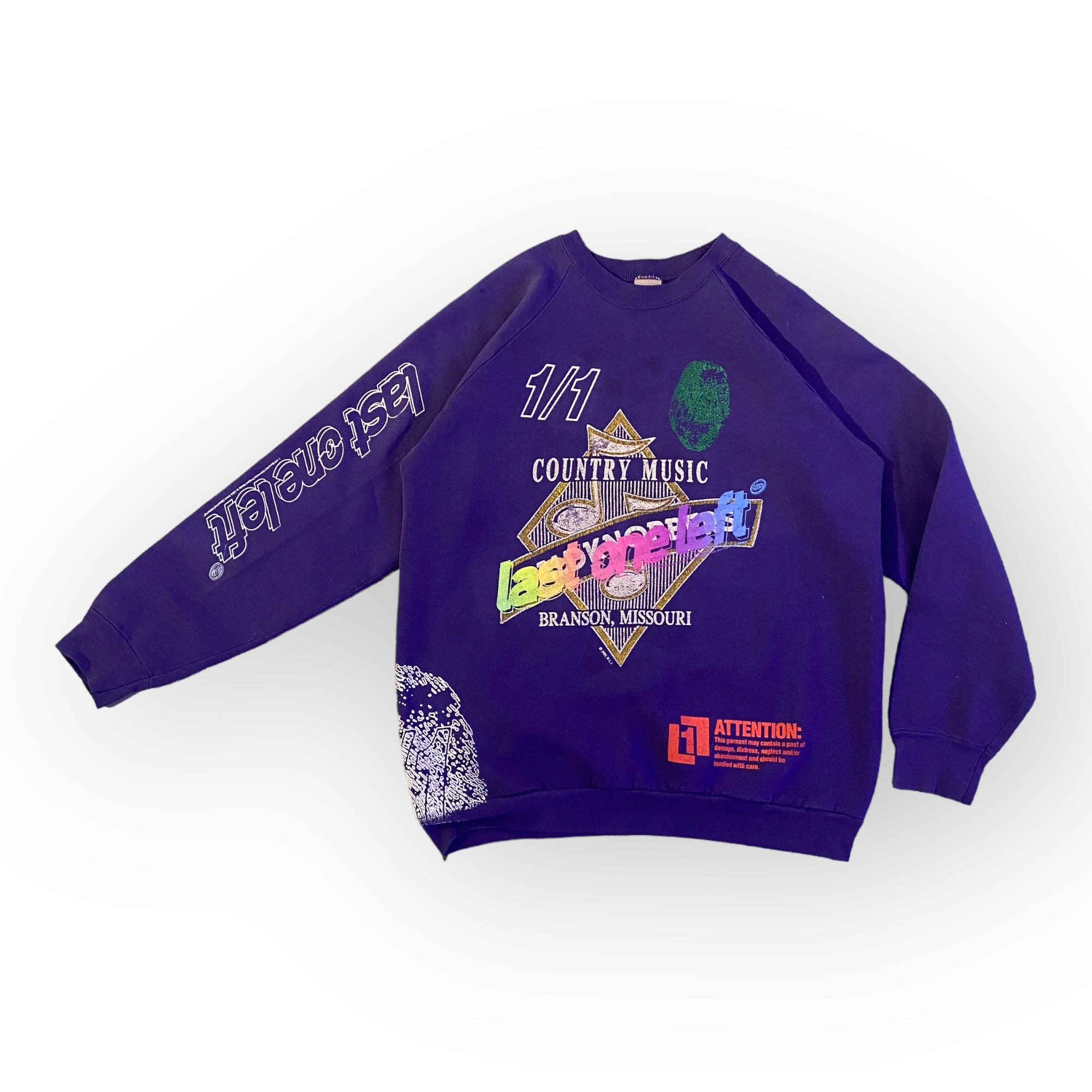 Country music crewneck - Large