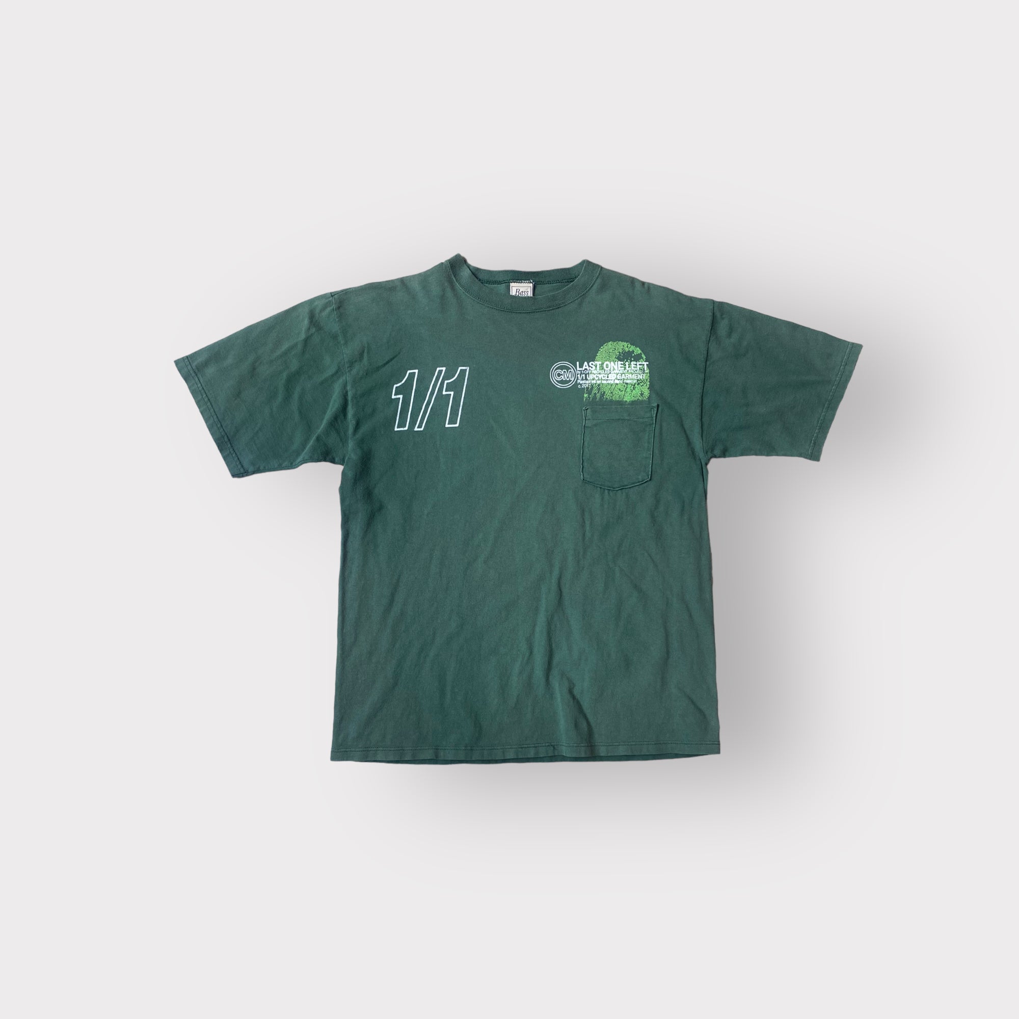 Green pocket tee (L)