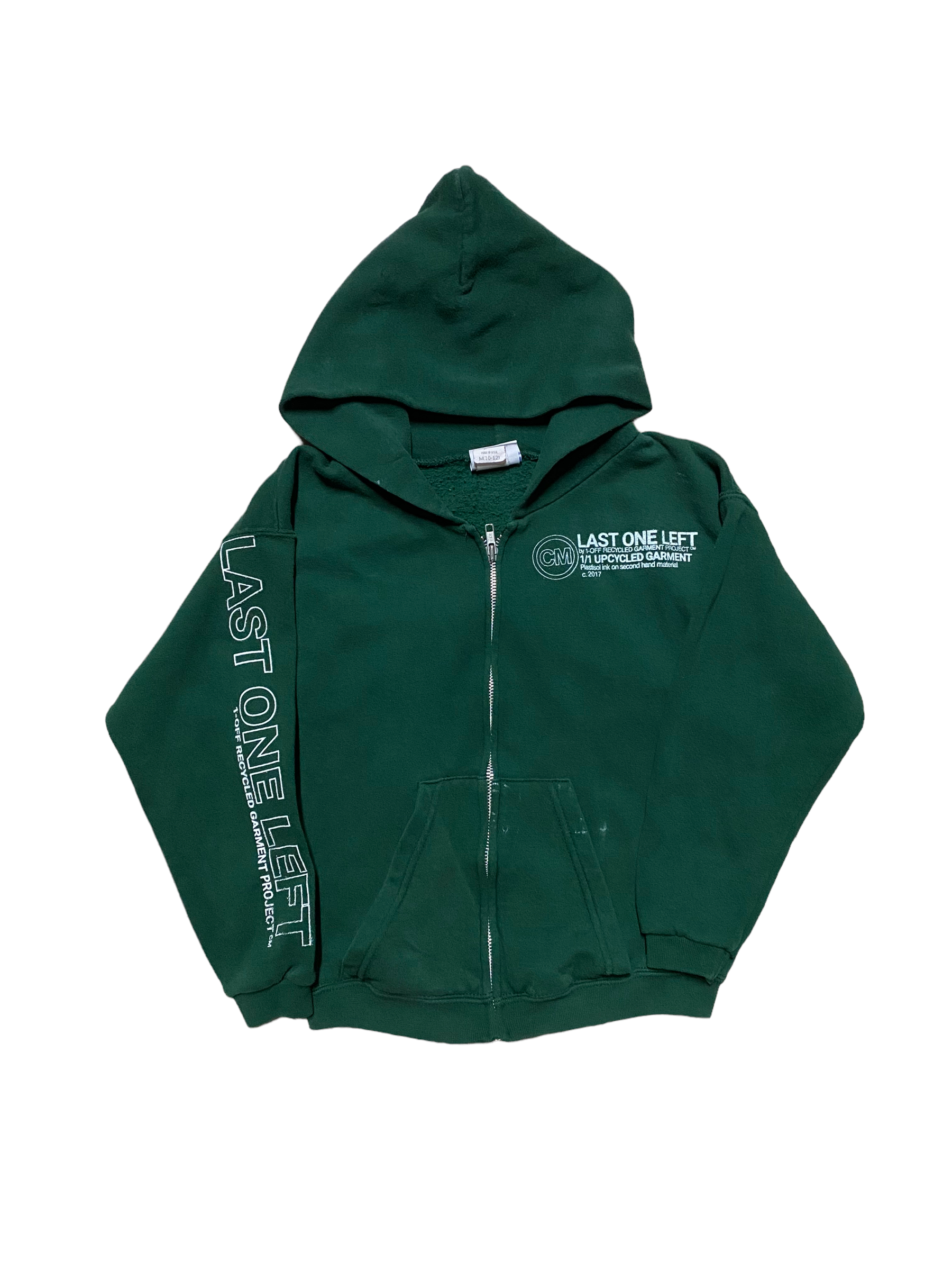 Dark Green Youth Hoodie (M 10-12)